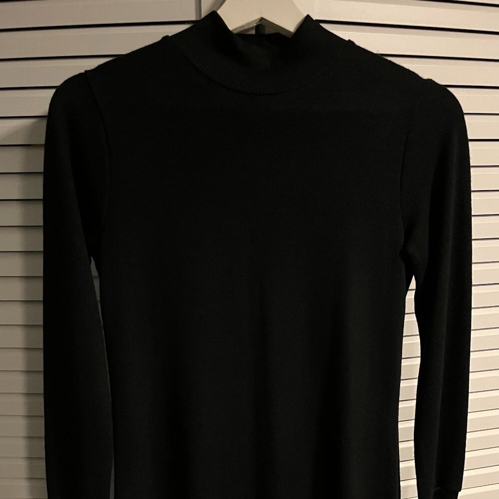 NWOT ZARA TRAFALUC Dress Black L Slim fit